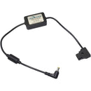IndiPRO Tools D-Tap to DC Barrel Power Cable for Sony PXW-FS7 Camera (16", Regulated)