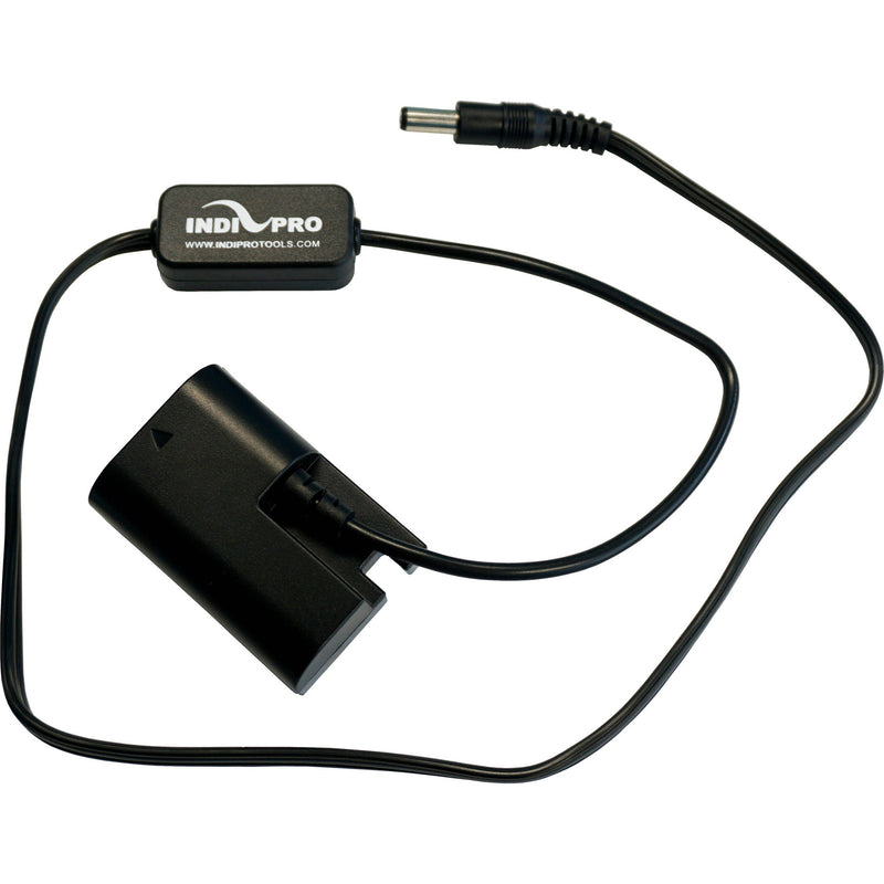 IndiPRO Tools 2.5mm DC Power Cable to Regulated Canon LP-E6 Type Dummy Battery (2')