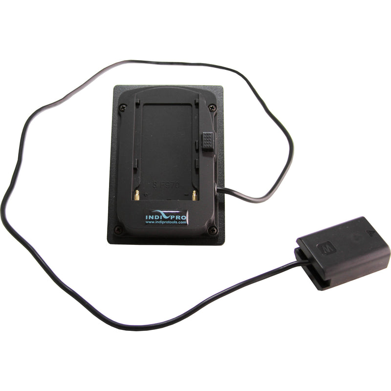IndiPRO Tools Sony L-Series Mounting Plate to NP-FW50 Dummy Battery (24" Cable)