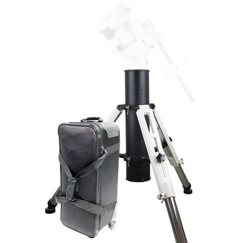 iOptron Tri-Pier for GoTo Mounts&nbsp;with Rolling Case (White/Black)