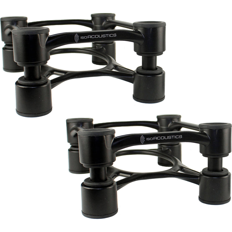IsoAcoustics Aperta 200 Aluminum Acoustic Isolation Speaker Stand (Black)