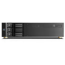 iStarUSA D-230HN-DT 2U Compact 3 x 3.5" Bay Trayless Hotswap microATX Desktop Chassis (Black)