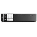 iStarUSA D-230HN-DT 2U Compact 3 x 3.5" Bay Trayless Hotswap microATX Desktop Chassis (Silver)