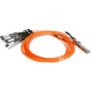 iStarUSA 40 Gb/s QSFP+ to 4x SFP+ Active Optical Split Cable (Orange, 16.4')