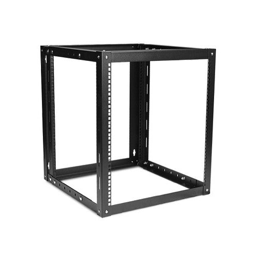 iStarUSA WOM-1280 Adjustable, Wall-Mount Server Cabinet (12 RU, Black)