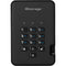 Istorage 1TB diskAshur2 USB 3.1 Encrypted Portable SSD (Phantom Black)