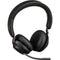 Jabra Evolve2 65 Stereo Wireless On-Ear Headset with Stand (Unified Communication, USB Type-C, Black)