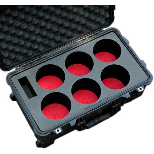 Jason Cases 6-Lens Protective Case for Canon CN-E Lenses (Compact)