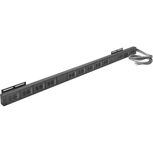 Juice Goose 14-Duplex Custom Multi Circuit AC Power Strip Distribution 65"