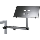 K&M Laptop Shelf/Keyboard Stand (Black)