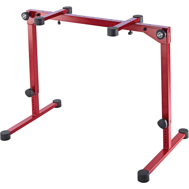K&M Table-Style Keyboard Stand (Ruby Red)