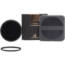 Kase Wolverine Magnetic ND1000 Solid Neutral Density 3.0 Filter with 67mm Lens Adapter Ring (10-Stop)