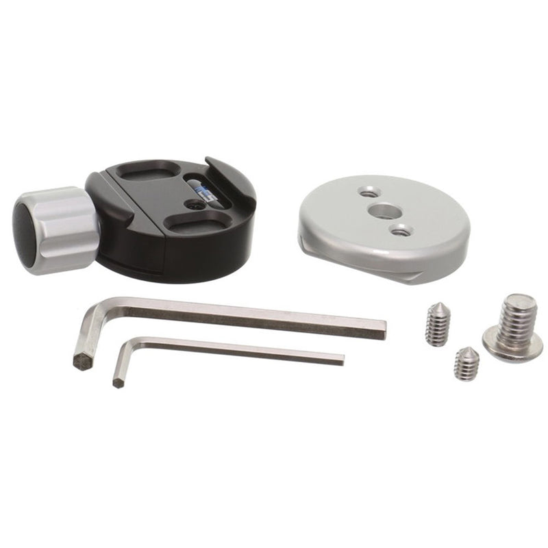 Kirk TQR-3S Tripod Head Quick Disconnect Small System with TQR-MPS Plate