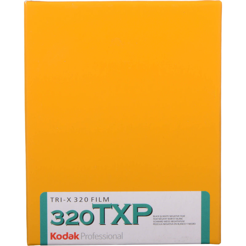 Kodak Professional Tri-X 320 Black and White Negative Film (4 x 5", 10 Sheets)