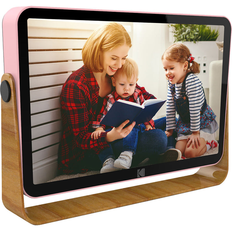 Kodak 10" Digital Picture Frame with Wi-Fi and Multi-Touch Display (Rose Gold)