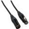 Kopul Premier Quad Pro 5000 Series XLR M to XLR F Mic Cable (25', Black, 3-Pack)
