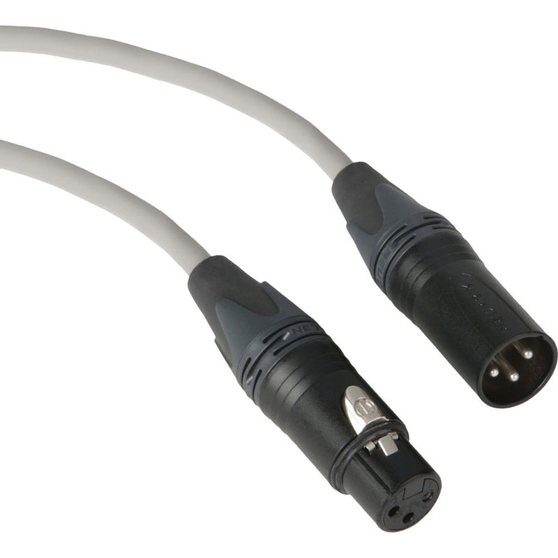 Kopul Premium Performance 3000 Series XLR M to XLR F Microphone Cable - 50' (15.2 m), Gray