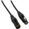 Kopul Premier Quad Pro 5000 Series XLR M to XLR F Microphone Cable - 10' (3 m), Black