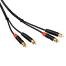 Kopul 2 RCA Male to 2 RCA Male Stereo Audio Cable (10 ft)