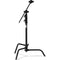 Kupo Master C-Stand with 20" Riser and Sliding Leg Kit (Black, 6.5')