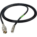 Laird Digital Cinema High Density HD-BNC Male to Standard BNC Female HD-SDI Cable (1')