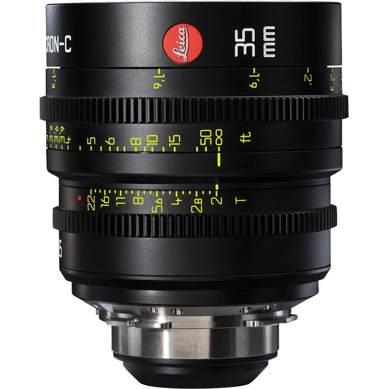 Leica 35mm T2.0 Summicron-C Lens (PL Mount, Marked in Feet)