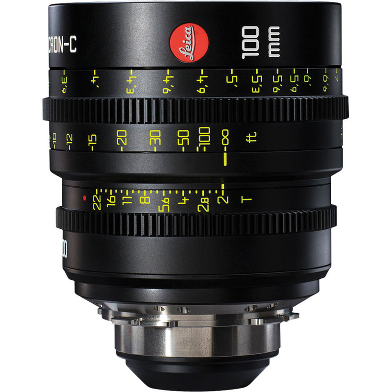 Leica 100mm T2.0 Summicron-C Lens (PL Mount, Marked in Feet)
