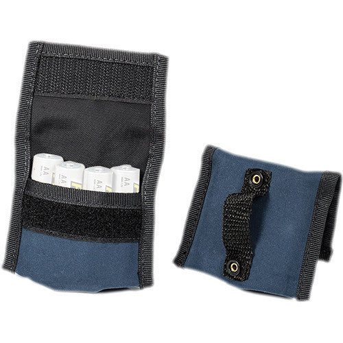 LensCoat BatteryPouch AA 4+4 (2 Pack, Navy)