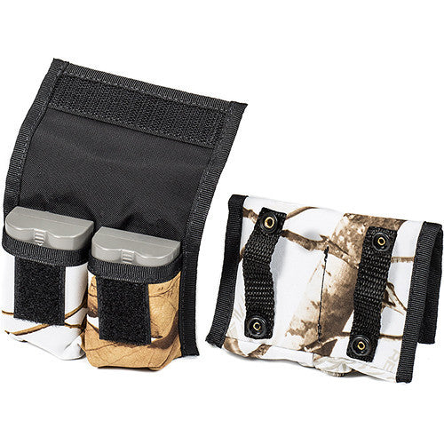 LensCoat BatteryPouch DSLR 2+2 (2 Pack, Realtree AP Snow)