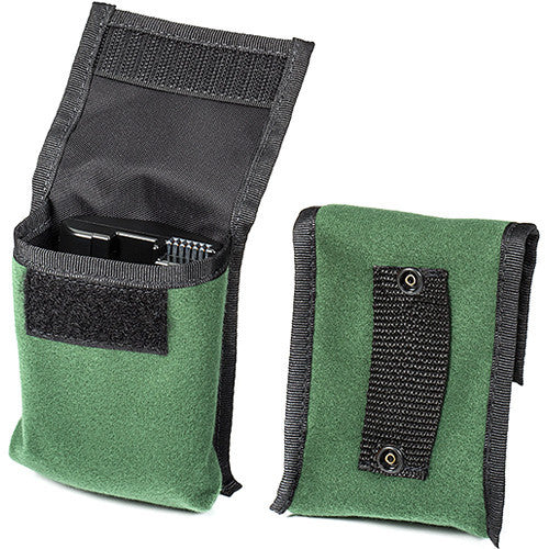 LensCoat BatteryPouch Pro DSLR 1+1 (2 Pack, Green)