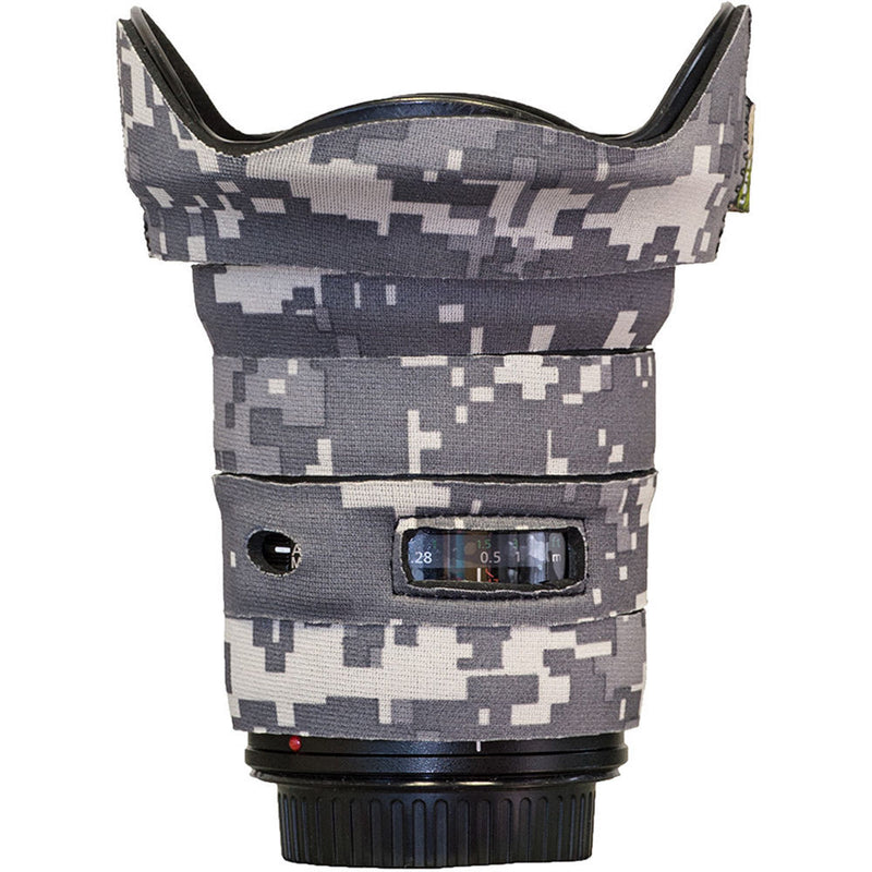 LensCoat Telephoto Lens Cover for Canon 17-40 f/4 (Digital Camo)