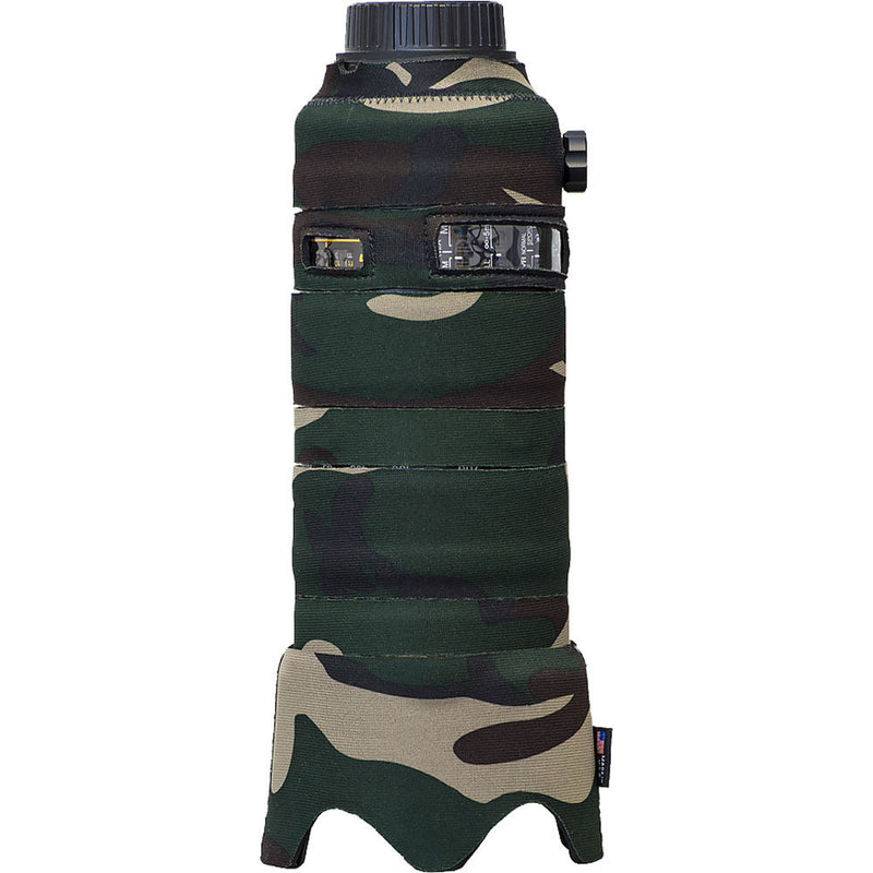 LensCoat Lens Cover for Nikon 70-200mm f/2.8E FL ED VR Lens Forest Green Camo