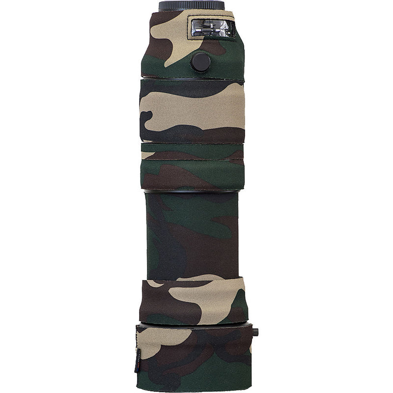 LensCoat Lens Cover for Panasonic 100-400mm DG OIS (Forest Green Camo)