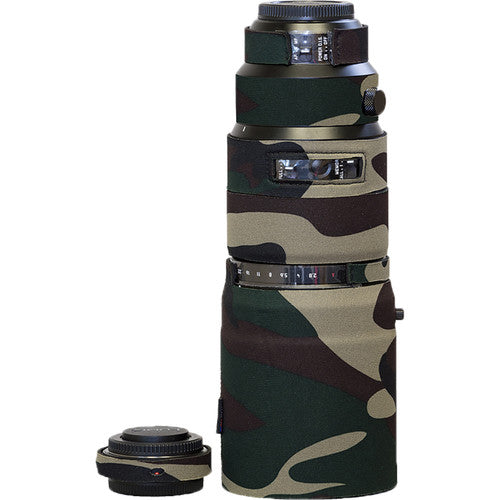 LensCoat Lens Cover for Panasonic DG 200mm f/2.8 POWER O.I.S. Lens (Forest Green Camo)
