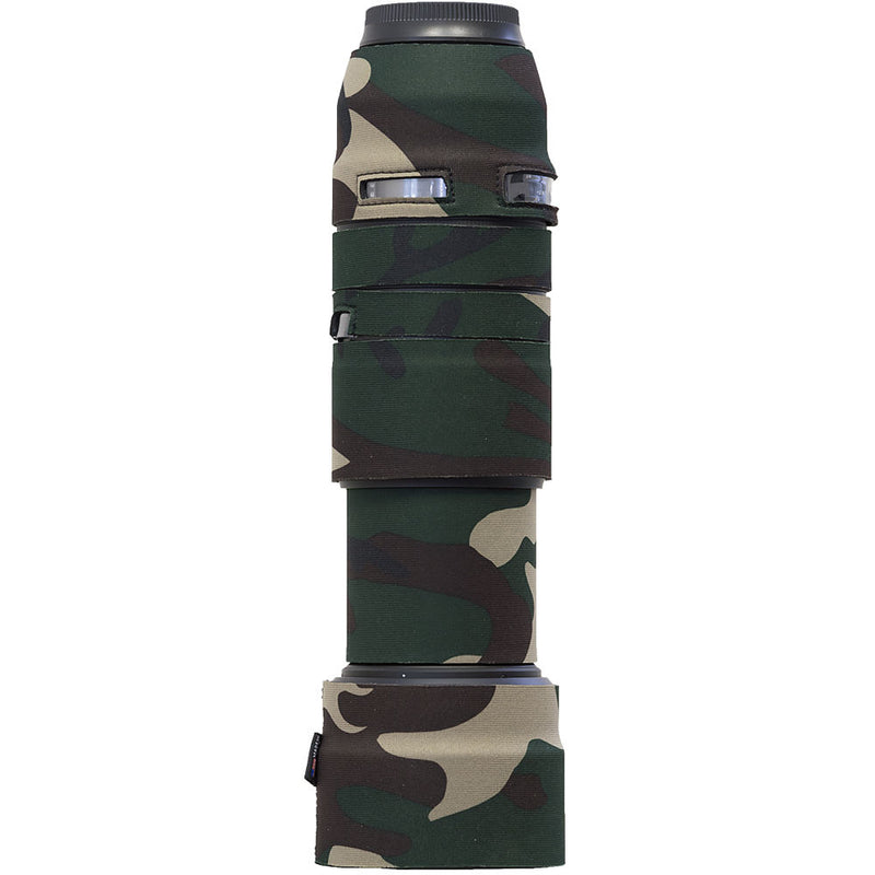 LensCoat Lens Cover for the Tamron 100-400mm f/4.5-6.3 DI VC (Forest Green Camo)