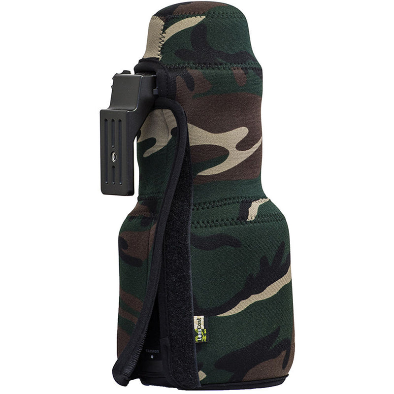 LensCoat TravelCoat for Tamron 150-600mm f/5-6.3 Lens (Forest Green Camo)