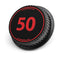 LenzBuddy 50mm Rear Lens Cap (Black & Red)