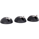 Leofoto 80mm Suction Cup Tripod Feet (Set of 3)