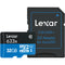 Lexar 32GB High-Performance UHS-I microSDHC Memory Card with SD Adapter
