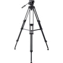 Libec 650EX Tripod System with Mid-Level Spreader (65mm Ball)