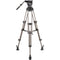 Libec LX10 M Two-Stage Aluminum Tripod System and H65B Head and Mid-Level Spreader
