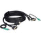 Liberty AV Solutions 15' Tabletop HDMI, VGA and Audio Hybrid Cables