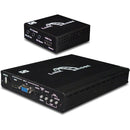 Link Bridge 5Play HDBaseT HDMI/VGA Scaling Transmitter & HDBaseT Lite Receiver Kit (197')