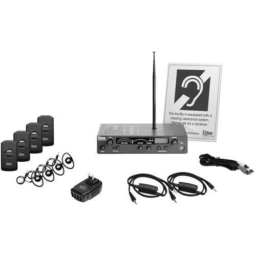 Listen Technologies iDSP Advanced Level I Stationary RF System (72 MHz)