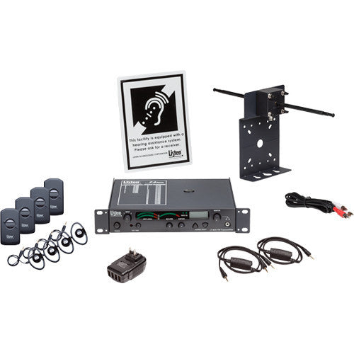 Listen Technologies iDSP Advanced Level II Stationary RF System (72 MHz)