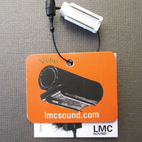 LMC Sound Vampire Clip for Sanken COS-11 Lavalier Mic (White)