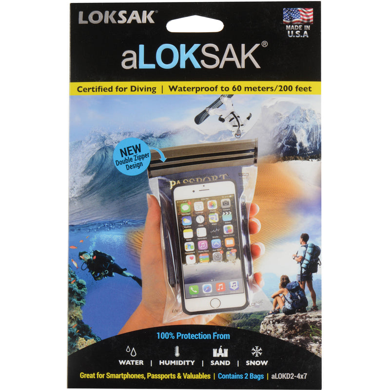 LOKSAK aLOKSAK Waterproof Bags x 7
