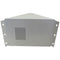 Louroe TLSP Corner Mount Speaker & Microphone (White)
