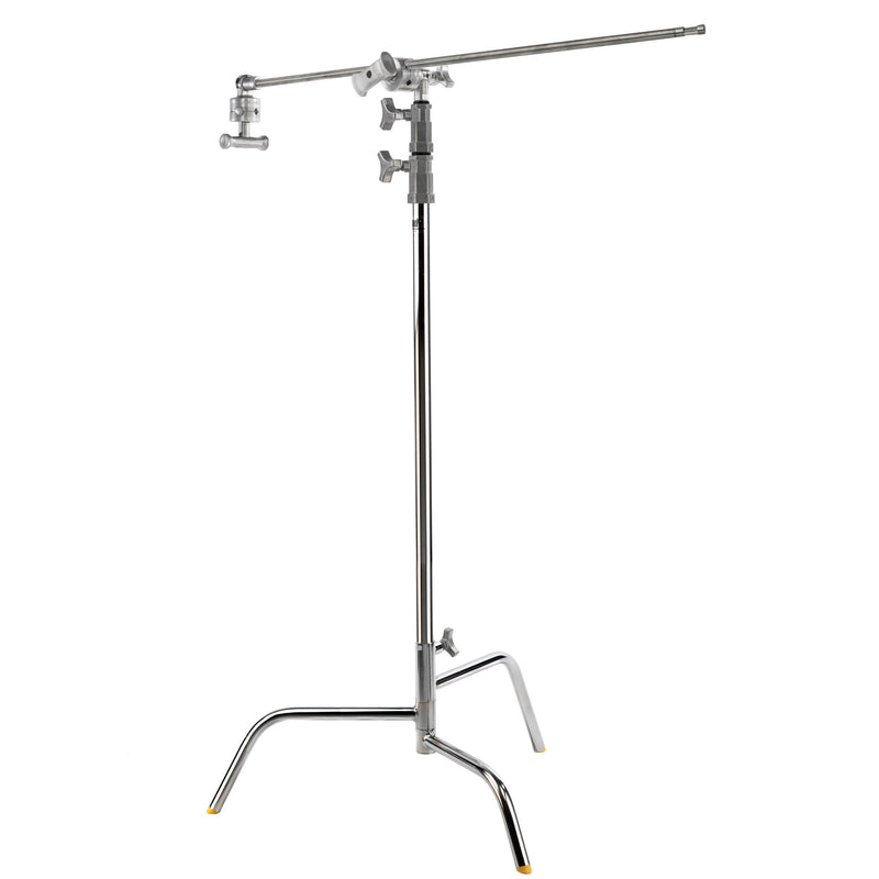 Lowel 40&quot; C-Stand Sliding Leg Kit with 2.5&quot; Grip Head & 40&quot; Grip Arm (Chrome)