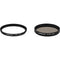 Luminesque 52mm Circular Polarizer and UV Slim PRO Filter Kit